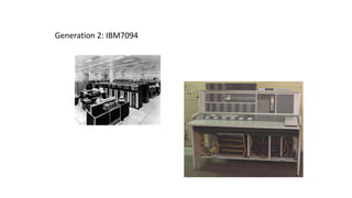 Generation 2: IBM7094
 