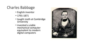 charles babbage introduction