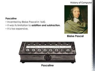 history of the computer technology for beginners | PDF