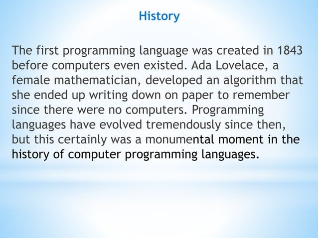 History of Computer Programming Languages.pptx