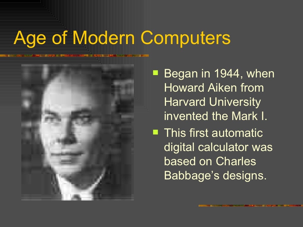 History of Computers Grade 6