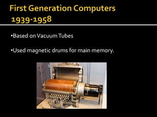 History of computers | PPTX