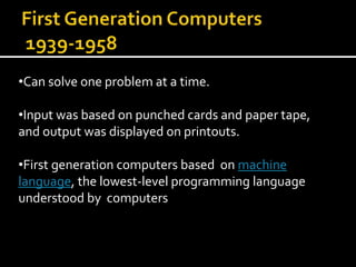 Paper Tape In Computer History of computers | PPTX