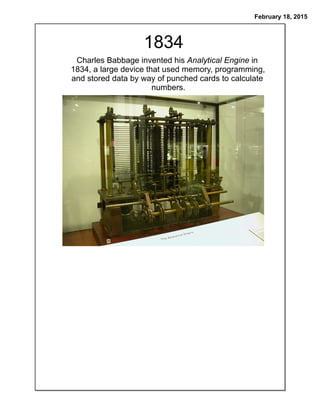 History of computers | PDF