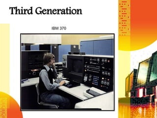 Third Generation
IBM 370
 