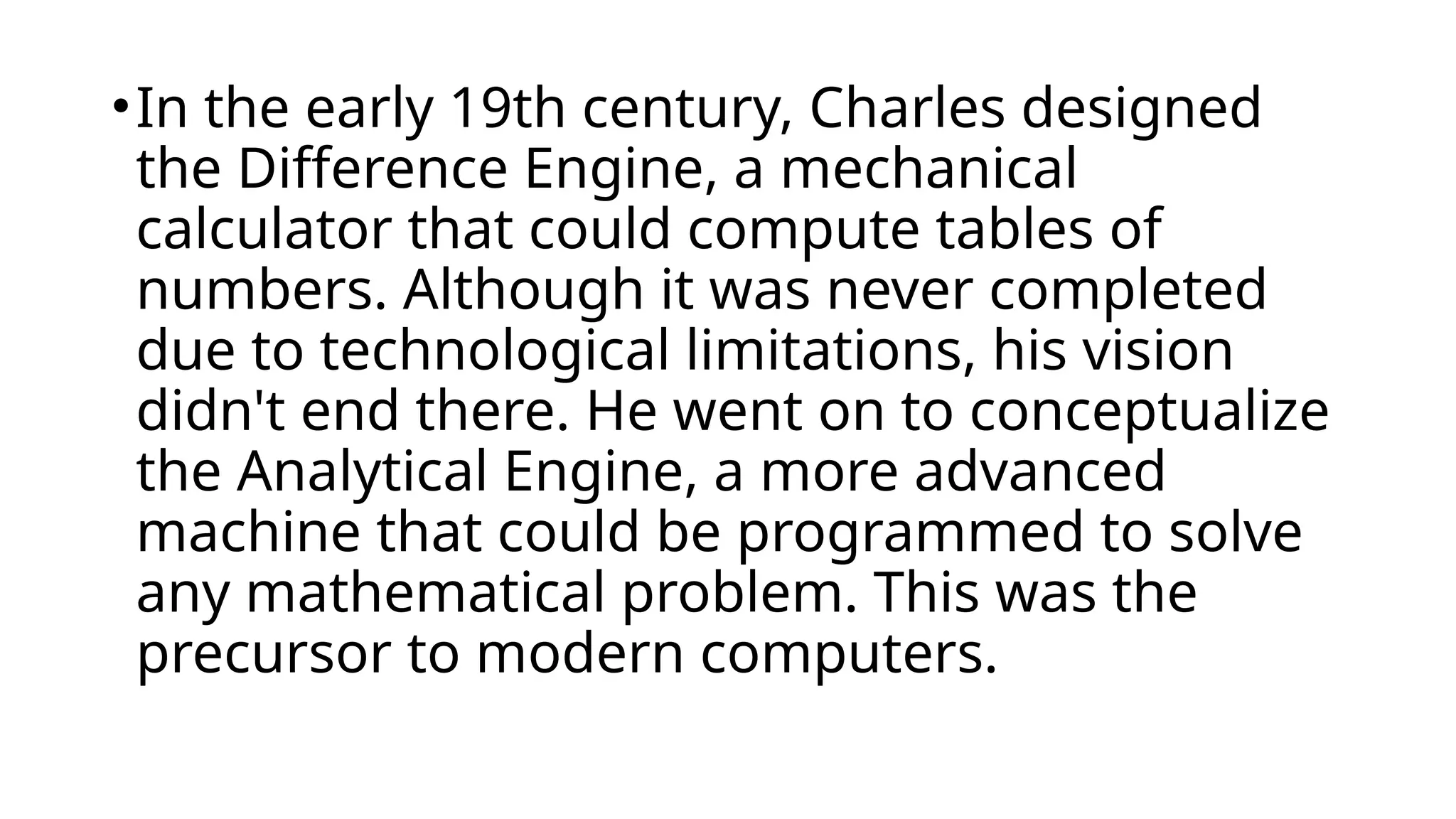 A short history of computers generated by ai ppt