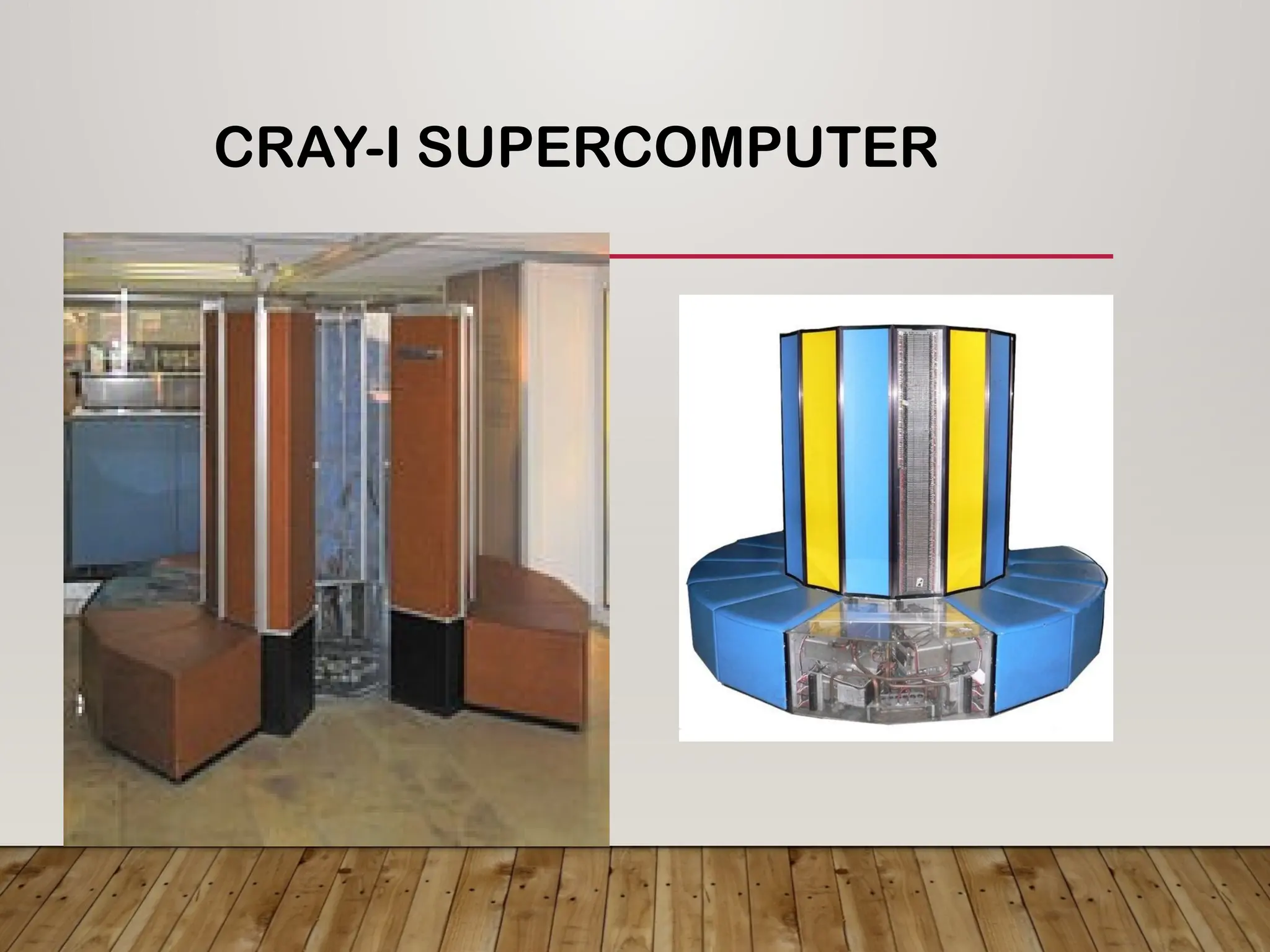 CRAY-I SUPERCOMPUTER
 