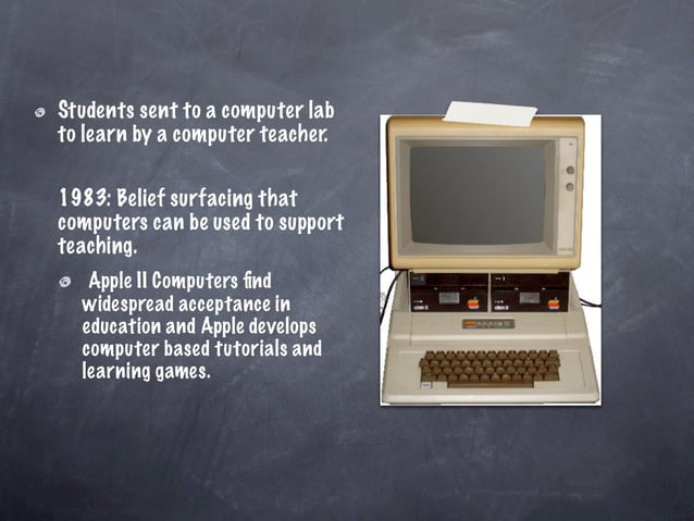 History of Computers in Schools | PPT