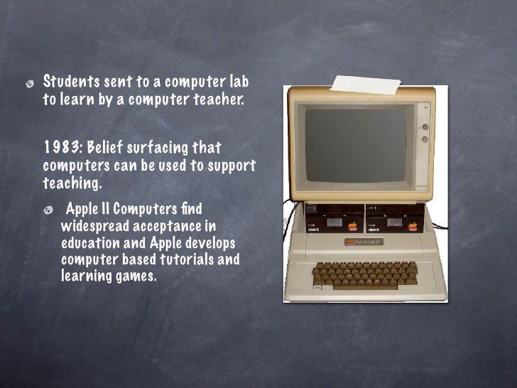 History Of Computers In Schools
