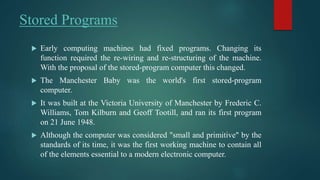 History of computers 2 | PPTX | Computing | Technology & Computing