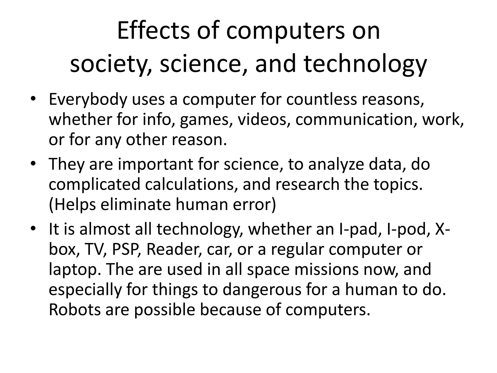 History of computers | PPTX