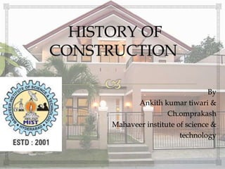 By
Ankith kumar tiwari &
Ch.omprakash
Mahaveer institute of science &
technology
1
 