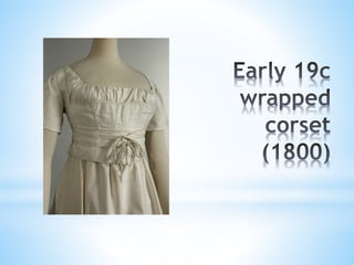 History of corsets