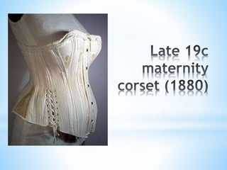 History of corsets