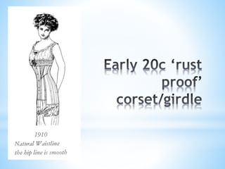 History of corsets