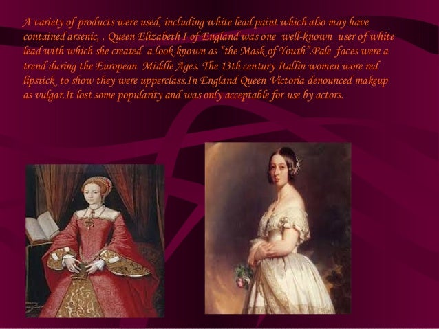 History of cosmetics and makeup