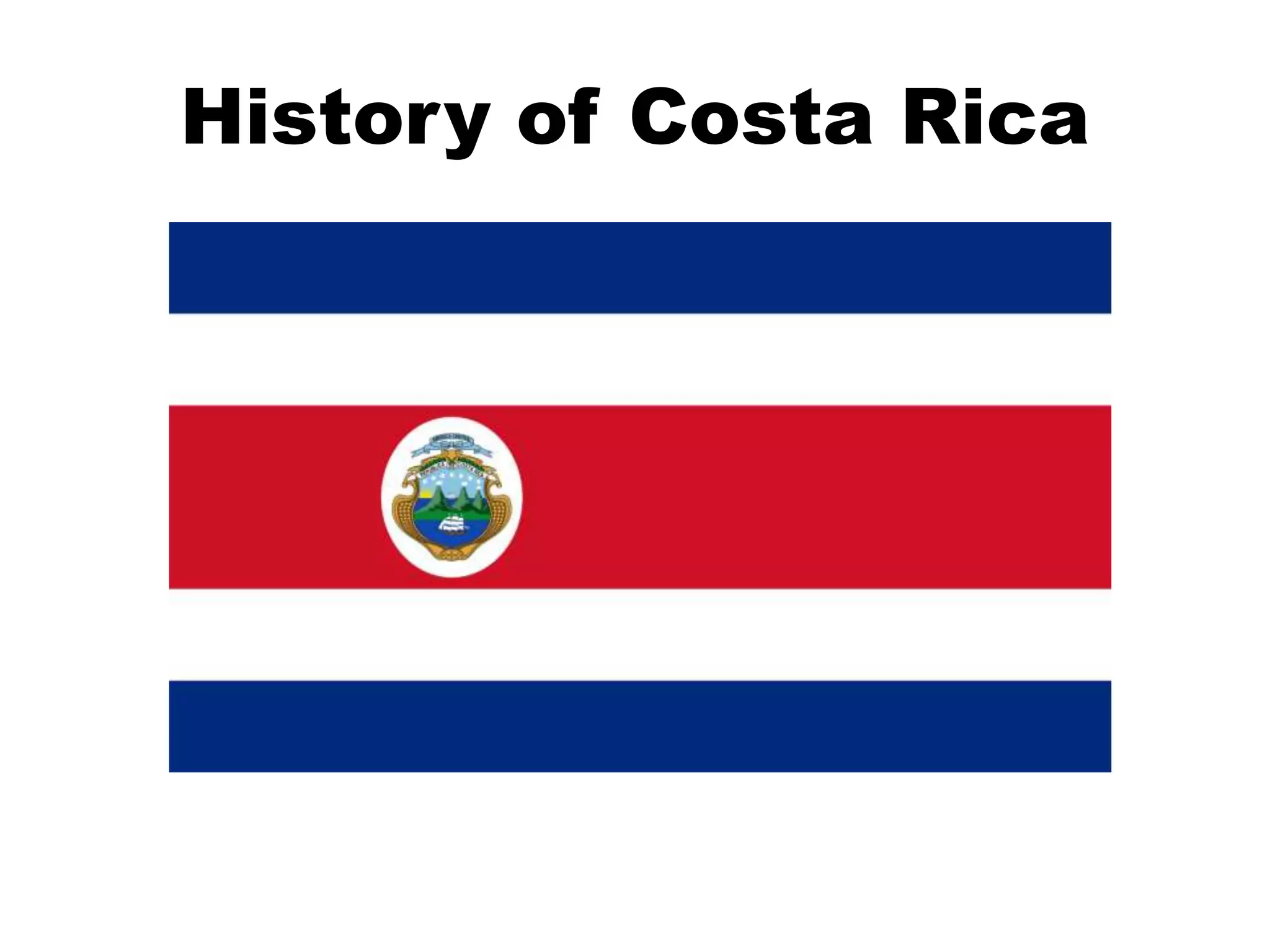 History of Costa Rica | PPTX