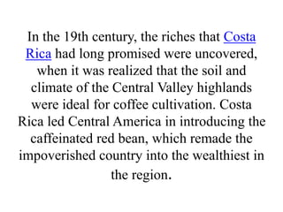 History of Costa Rica | PPTX