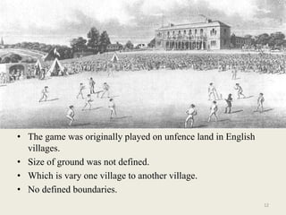 History of cricket PPT