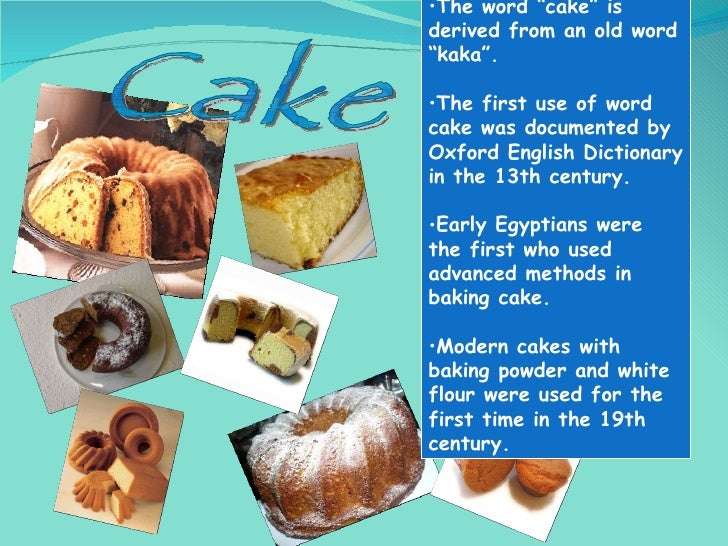 History of dessert