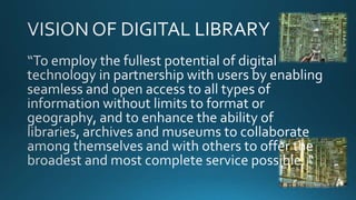 History of digital_libraries | PPTX