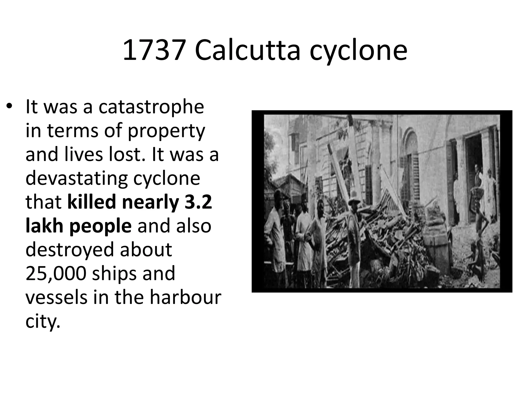 History of disasters in india | PPTX