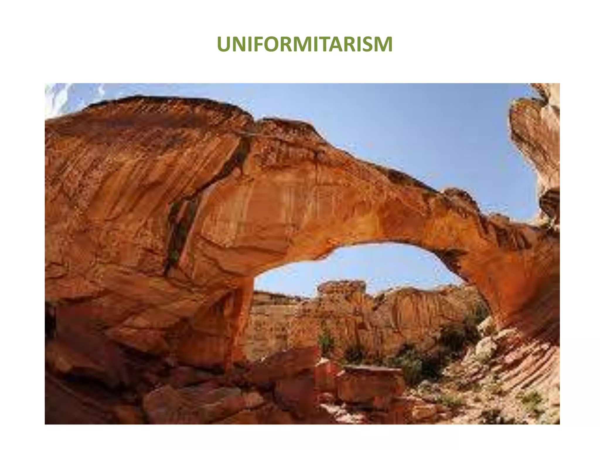 UNIFORMITARISM

 