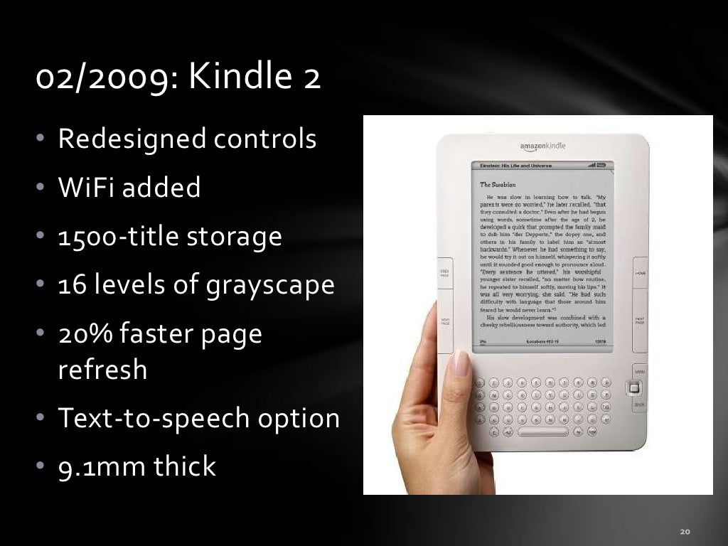 History of e books & ereaders