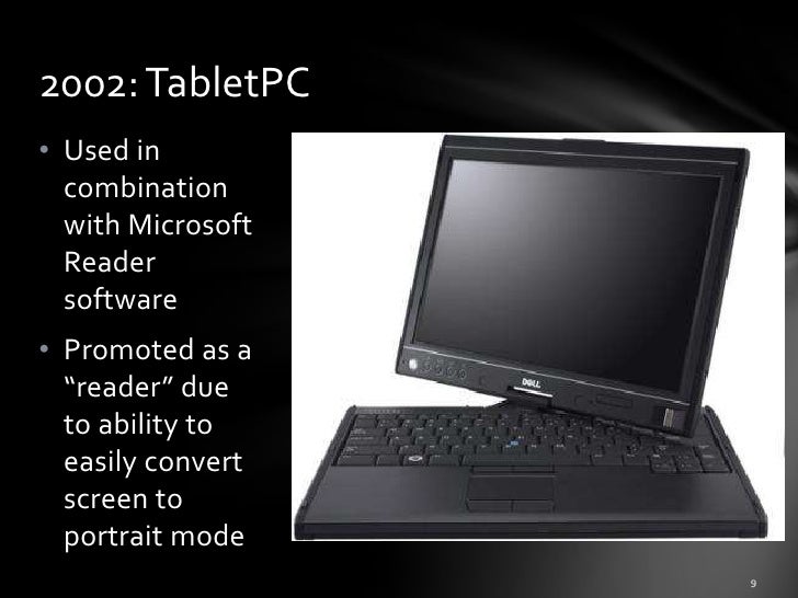 History of e books & ereaders