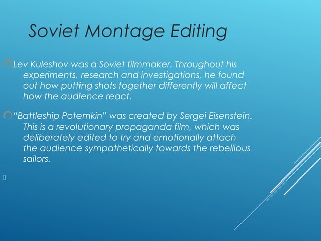 History of editing | ODP