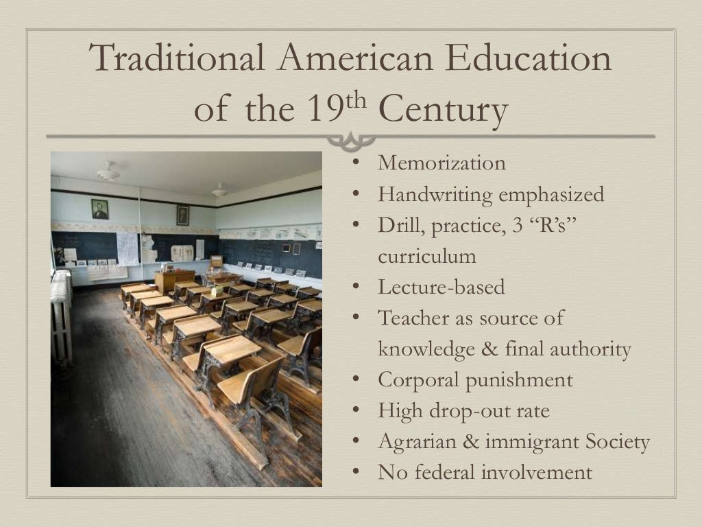 History of American Education Reform