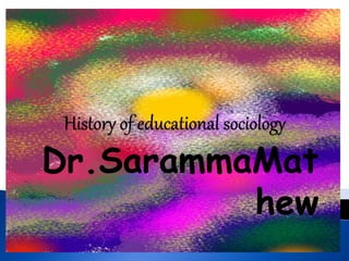 Dr.SarammaMat
hew
 