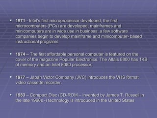 History of educational technology ppt | PPT