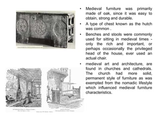 Beds and couches were made in classical vein.The beds were magnificient structures surmounted by a canopy on columns and e...