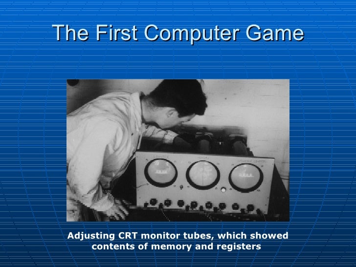 History Of Electronic Game Design
