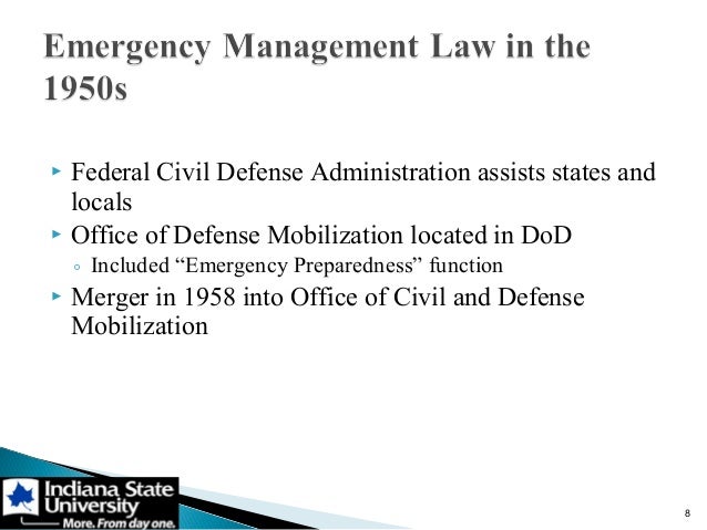 Emergency Management Act Of 1934