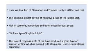 History of English Prose [Autosaved].pptx