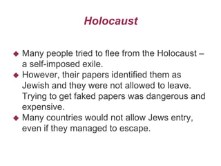 History of Jewish Exiles | PPT
