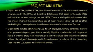 Mkoften History of experiments in humans and animals | PPTX