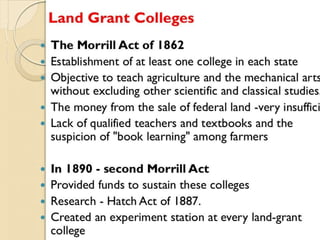 History of extension education A Presentation By Mr Allah Dad Khan ...