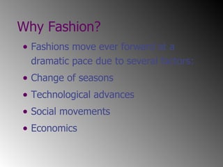 History of fashion | PPT