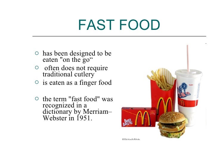 History of fast food in usa