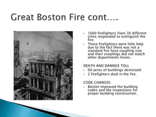 Fire Code History History of Fire Codes | PPT