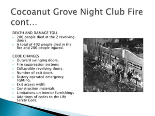 Fire Code History History of Fire Codes | PPT