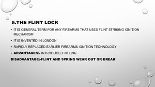 History of firearms | PPTX