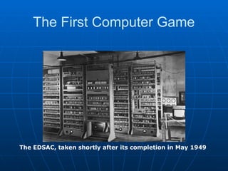 Comprehensive History and Evolution of Electronic and Video Game Design ...