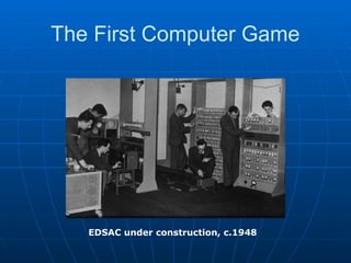 Comprehensive History and Evolution of Electronic and Video Game Design ...