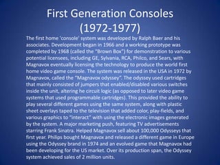 History of gaming