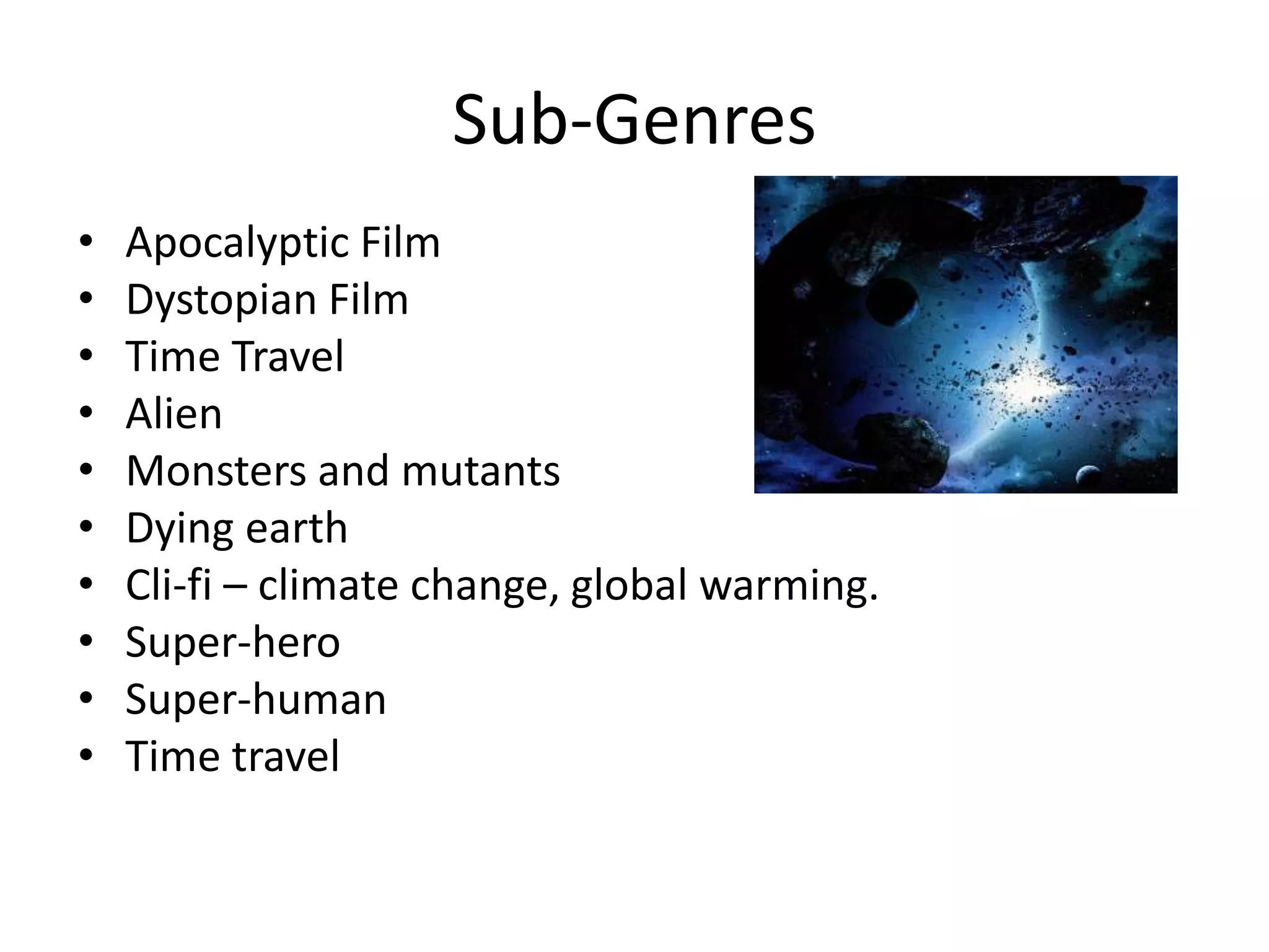 History of genre scifi | PPT