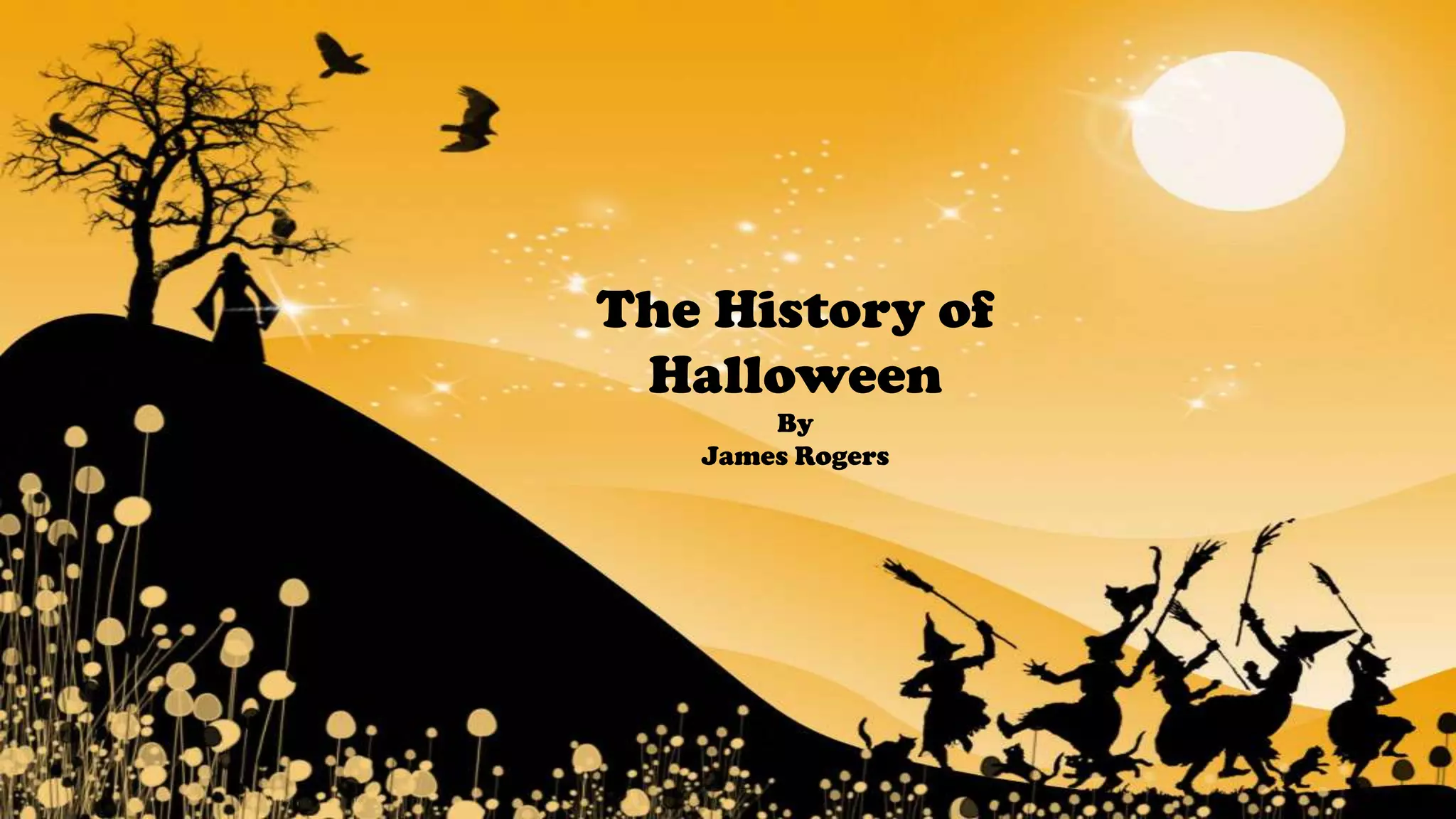 History of halloween PPT